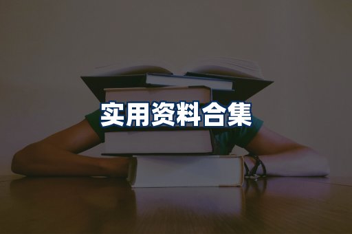 实用PDF资料展示